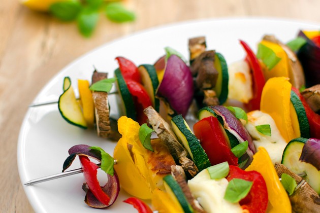 Day 25, Veggie Kebab