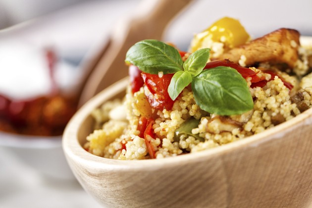 Day 7, Lemony Chicken with Vegetable Couscous