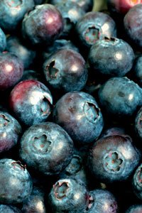 How many calories in blueberries?