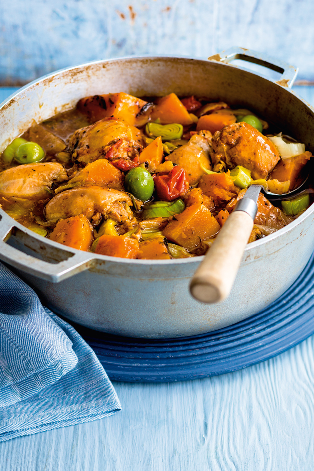 Comforting chicken and squash stew Woman Magazine