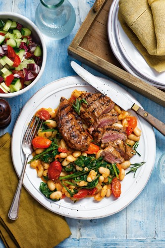 The aromas of rosemary and lemon really bring out the best in lamb.