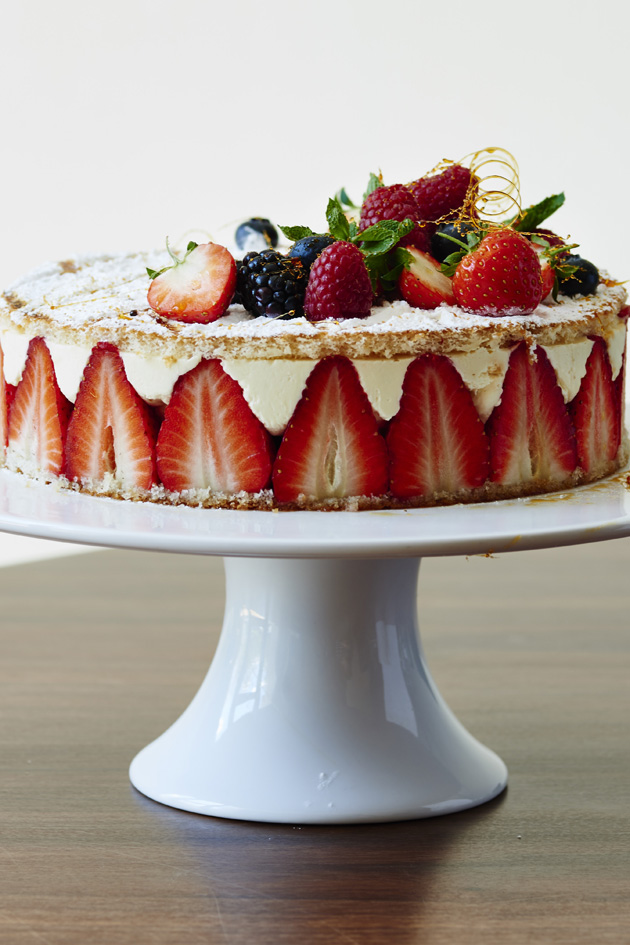 James Martin’s Strawberry Gateau