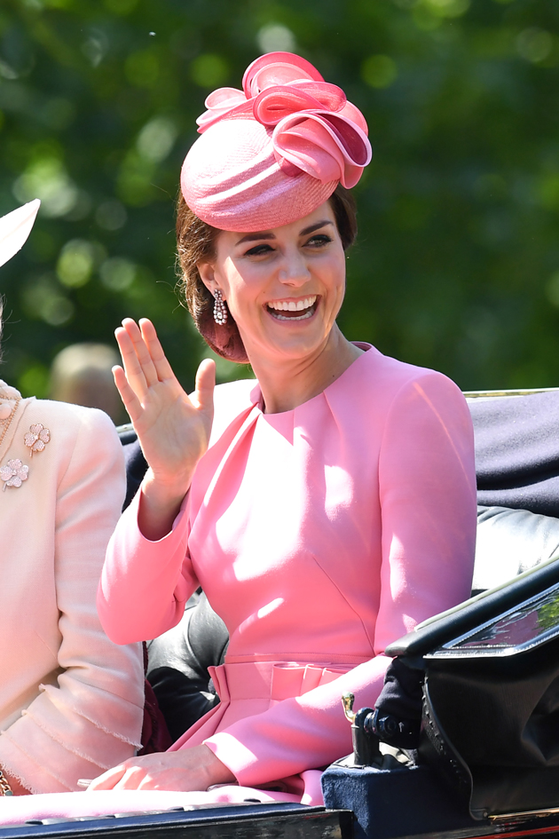 duchess of cambridge trooping the colour outfit 2017