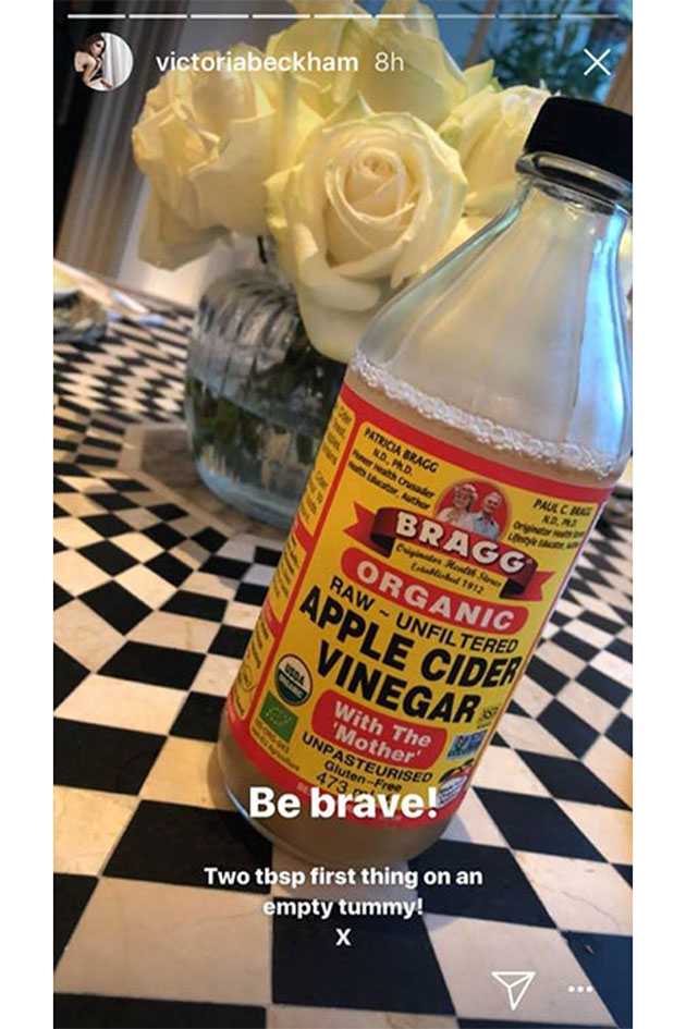 Victoria Beckham starts the day with two tablespoons of this store