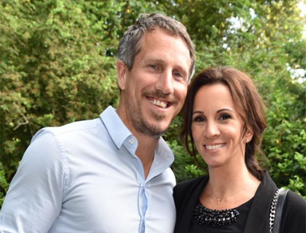 Andrea McLean and husband Nick Feeney