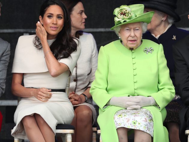 Meghan and Queen