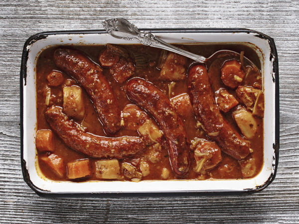 Low calorie recipes: Sin-free sausage casserole