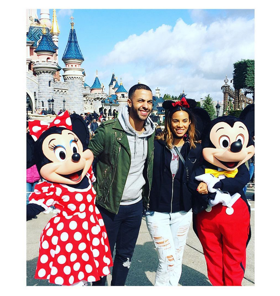 Rochelle and Marvin at Disney