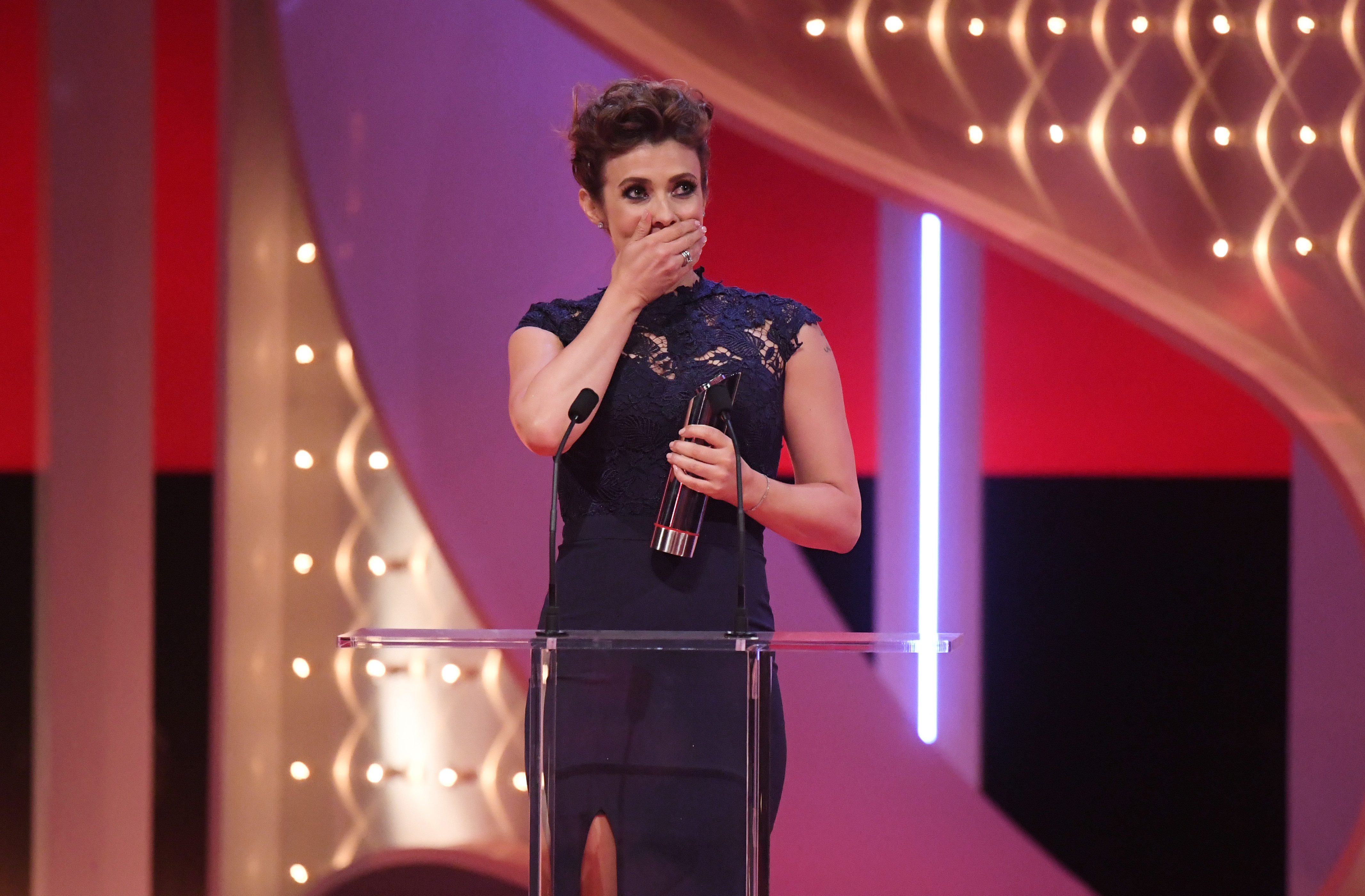 Kym Marsh British Soap Awards acceptance speech