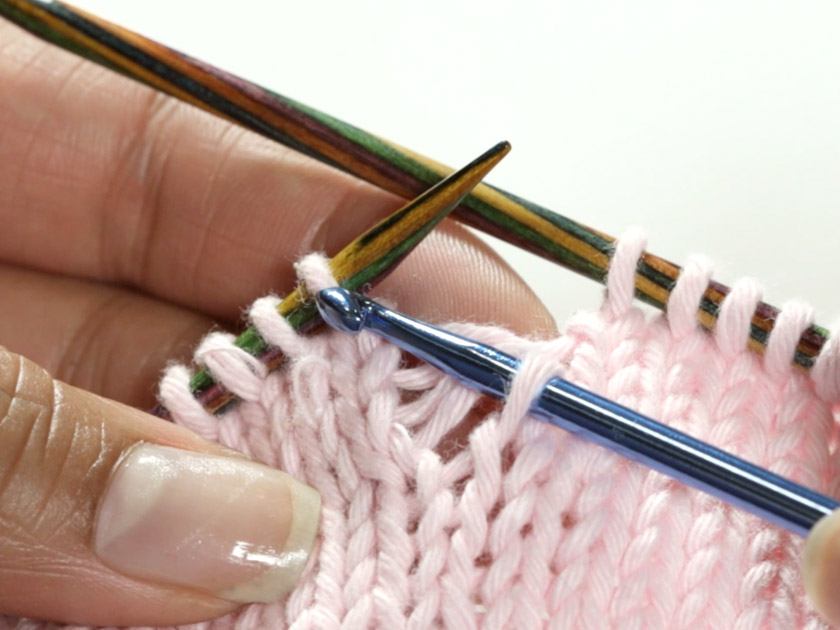 Fix knitting how to pick up a dropped stitch womans weekly