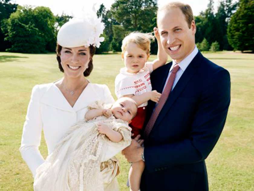 Kate Middleton, Prince William, Prince George and Princess Charlotte