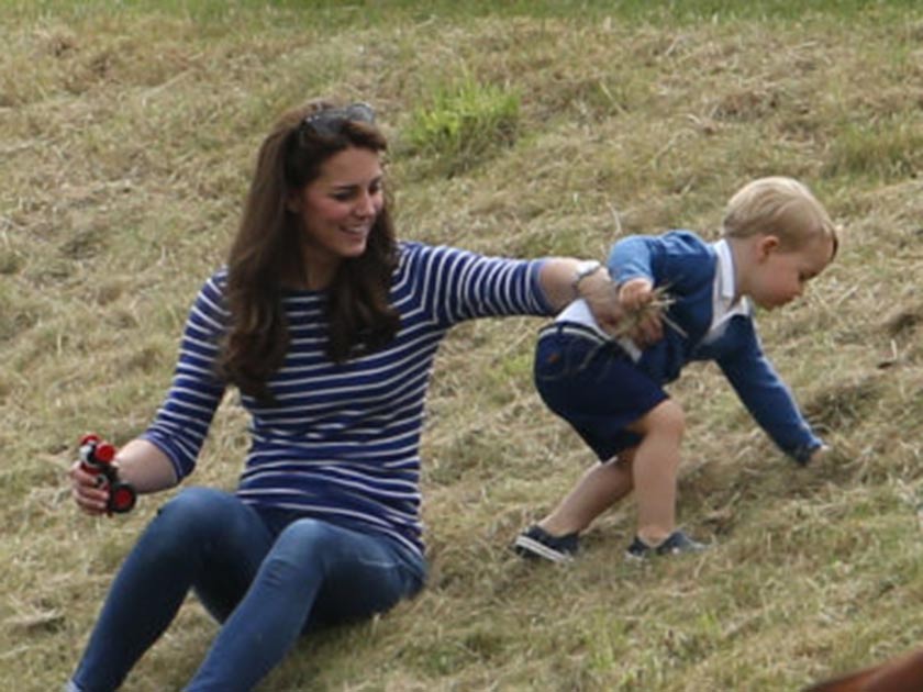Kate Middleton and Prince George