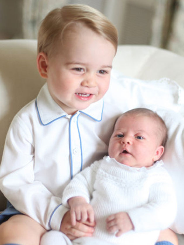 Prince George and Princess Charlotte