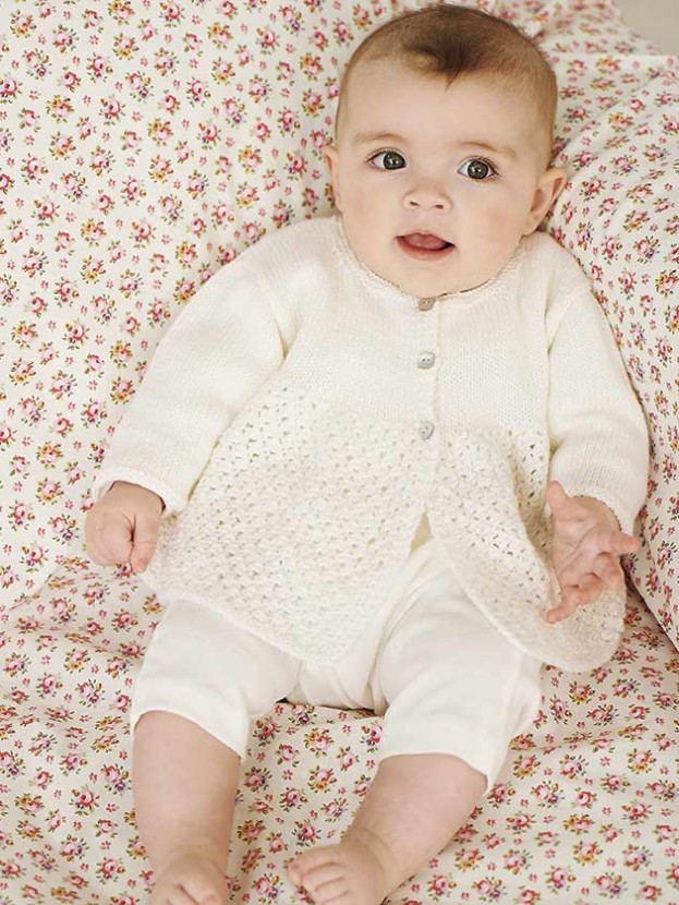 vintage baby cardigan