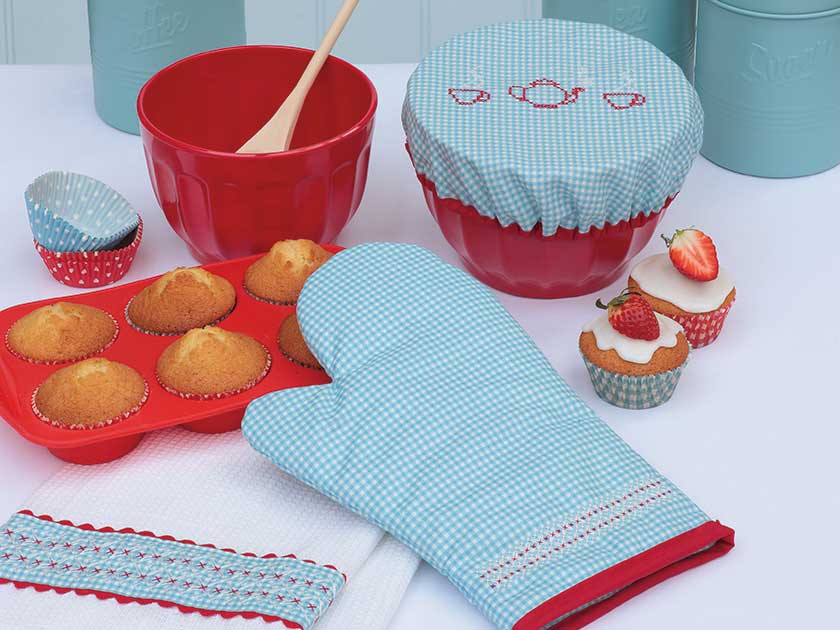 Cross-stitch kitchen projects