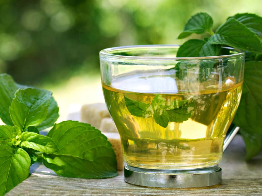 Mint tea