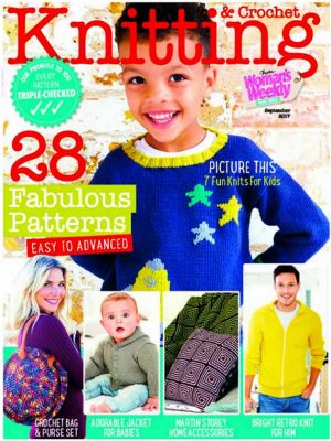 Woman's Weekly Knitting & Crochet cover September 2017