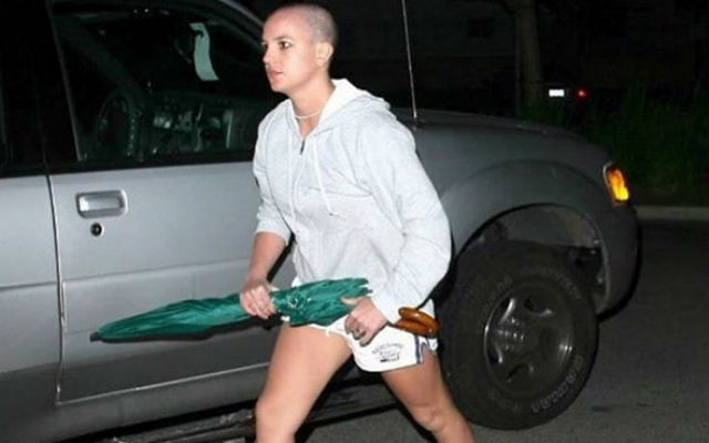 Britney Spears celeb hair disasters