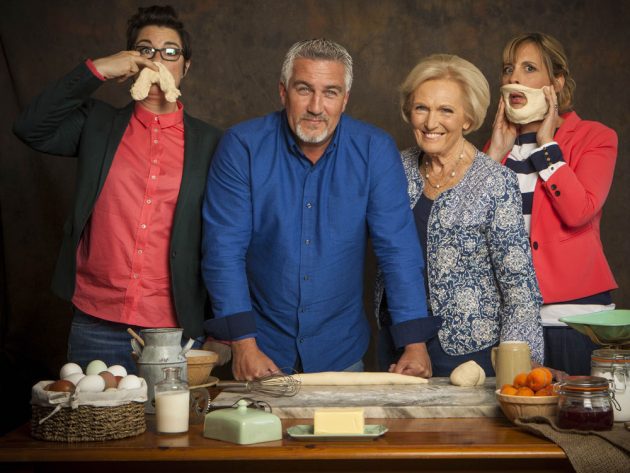 Mel and Sue are back with Paul Hollywood and Mary Berry