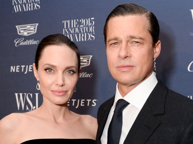 Angelina Jolie and Brad Pitt