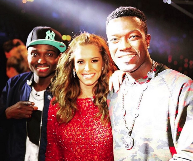 Cheryl Fernandez-Versini and reggie n bollie
