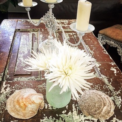 DIY door upcycling project