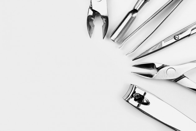 Metallic beauty tools