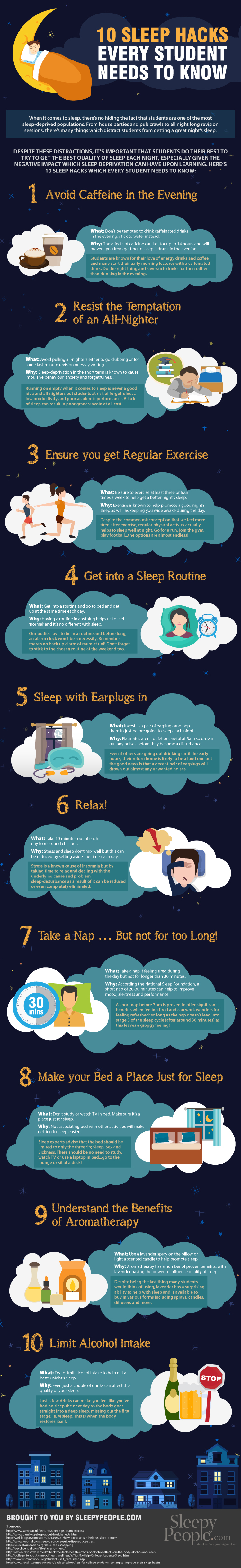 sleeping tips