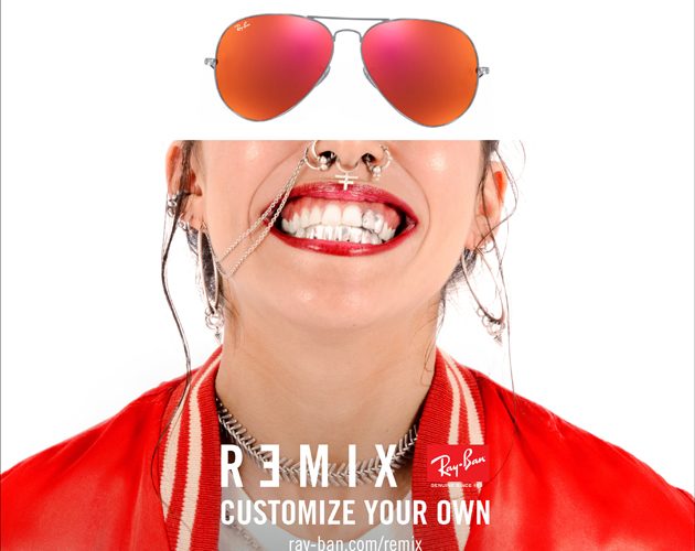 Ray-Ban's new customising service