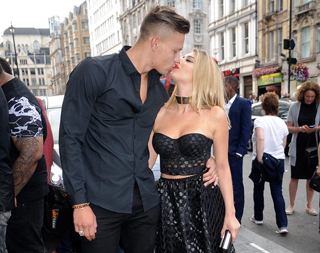 Alex is loved-up with new girlfriend Olivia Buckland