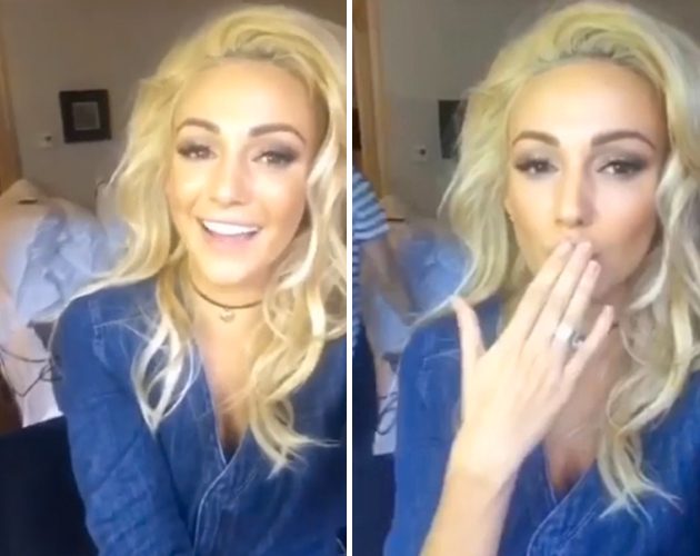 Michelle Keegan blonde hair