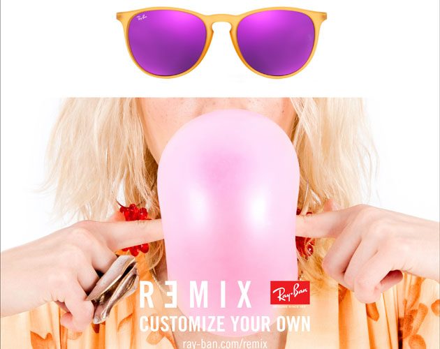 ray-ban customisation service
