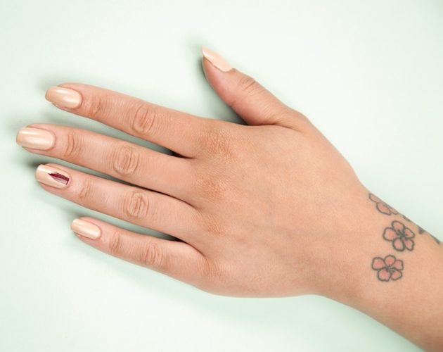 Red Arrow Nail Art Tutorial
