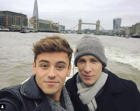 Tom Daley is engaged to screenwriter Dustin Lance Black
