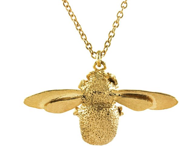 Alex Monroe's bee necklace