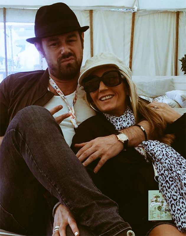 Joanne Mas and Danny Dyer
