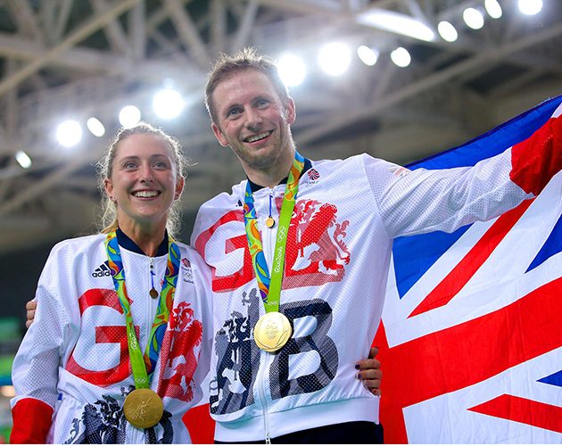 Laura Trott and Jason Kenny