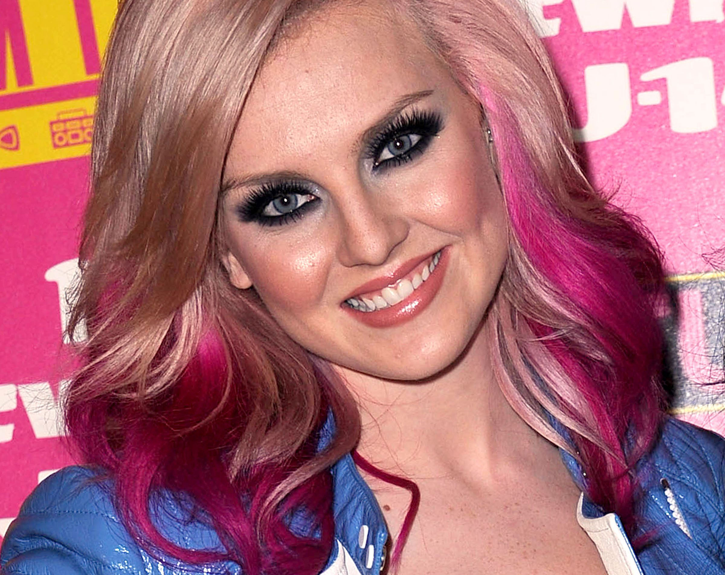 Little Mix's Perrie Edwards Debuts New Pink Hair