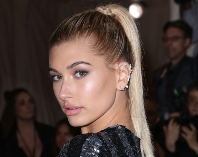 Mandatory Credit: Photo by Matt Baron/BEI/Shutterstock (5669093lc) Hailey Baldwin The Metropolitan Museum of Art's COSTUME INSTITUTE Benefit Celebrating the Opening of Manus x Machina: Fashion in an Age of Technology, Arrivals, The Metropolitan Museum of Art, NYC, New York, America - 02 May 2016
