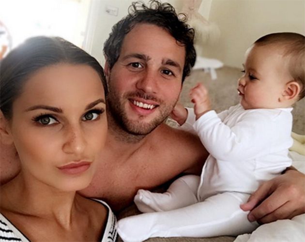 Sam Faiers, Paul Knightley and baby Paul