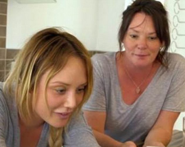 Charlotte Crosby and her mum Letitia