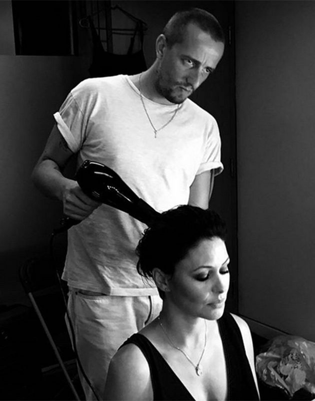 Emma Willis shared this mid-cut photo