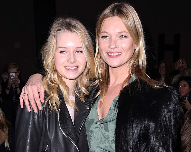 Lottie Moss and Kate Moss