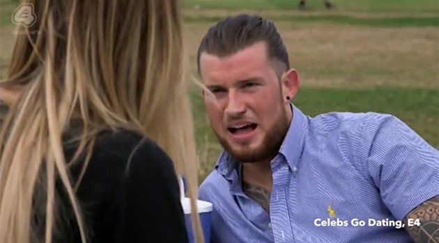 Jeavon Street had a date with Charlotte Crosby on reality show Celebs Go Dating...