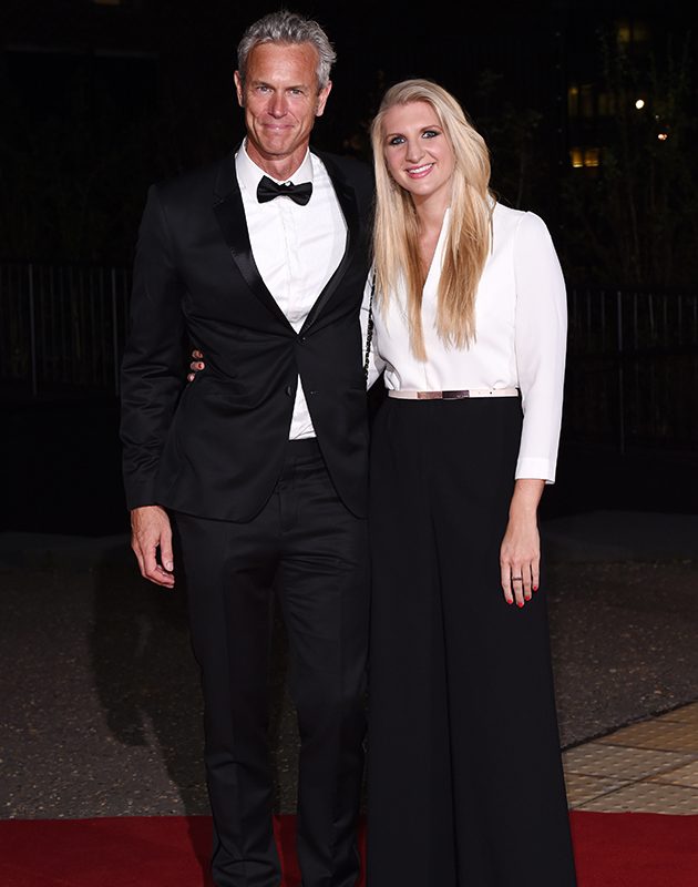 Mark Foster and Rebecca Adlington at the GQ Men Of The Year Awards