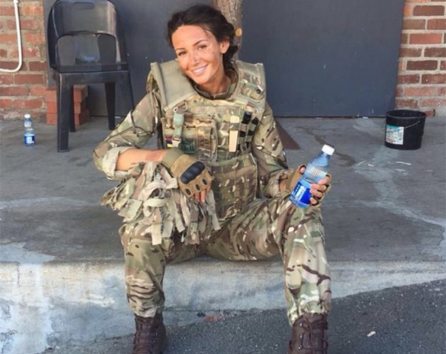 Michelle Keegan plays medic Corporal Georgie Lane in Our Girl