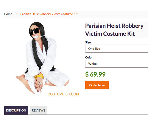 kim kardashian halloween costume