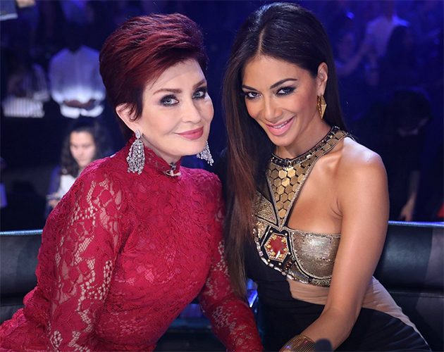 Sharon Osbourne and Nicole Scherzinger