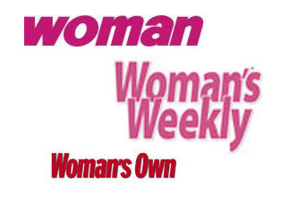 Magazine logos, Woman, Woman's Own, Woman's Weekly