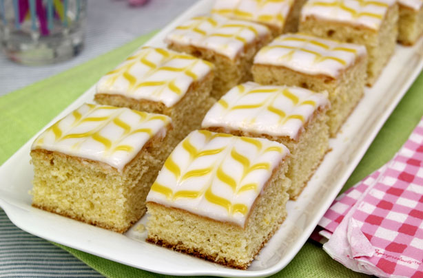 Lemon Tray Bake British Recipes GoodtoKnow
